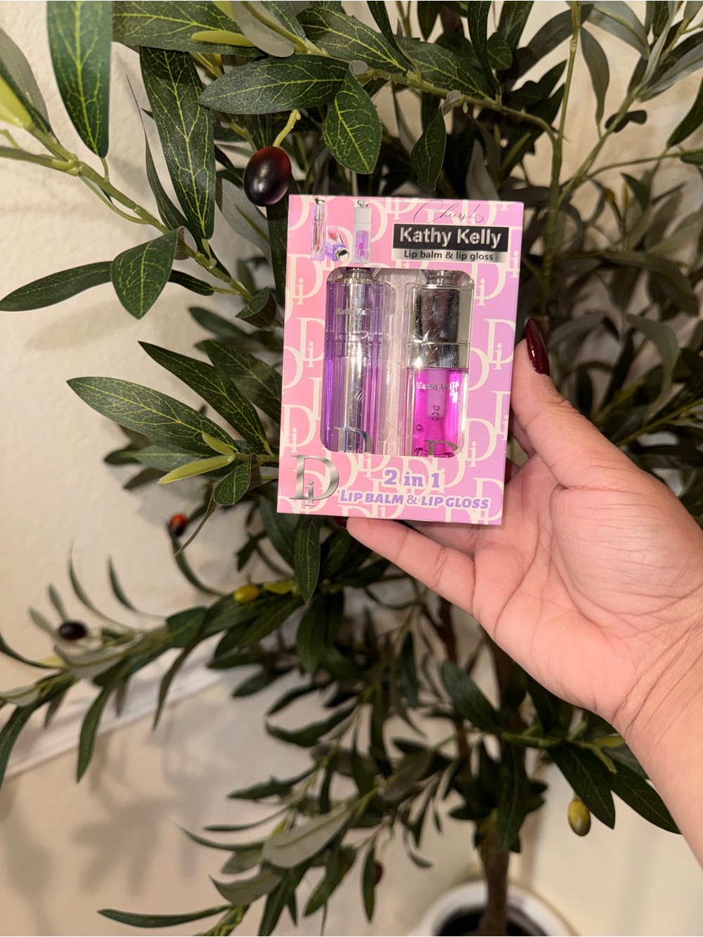 2-in-1 Lip Balm & Lip Gloss – Pink Shine